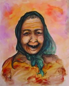 Voir le détail de cette oeuvre: Vieille femme qui sourit